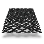 Hot Rolled Black Steel Expanded Metal Mesh 2.3 mm Thickness 3 m Length 2.44 m Width