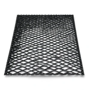 Hot Rolled Black Steel Expanded Metal Mesh Mazyoon 2.3 mm Thickness 4 m Length 2.44 m Width