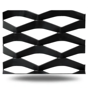 Mazyoon Hot Rolled Black Steel Expanded Metal Mesh 2mm Thickness 2.44m x 4m Bait Al Tatawor