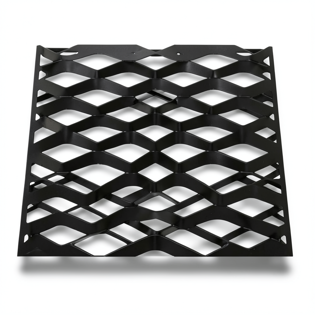 Hot Rolled Black Steel Expanded Metal Mesh Thickness 2 mm Width 2.44 m Length 6 m
