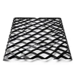 Hot Rolled Black Steel Expanded Metal Mesh Thickness 2.3 mm Width 2.44 m Length 1 m