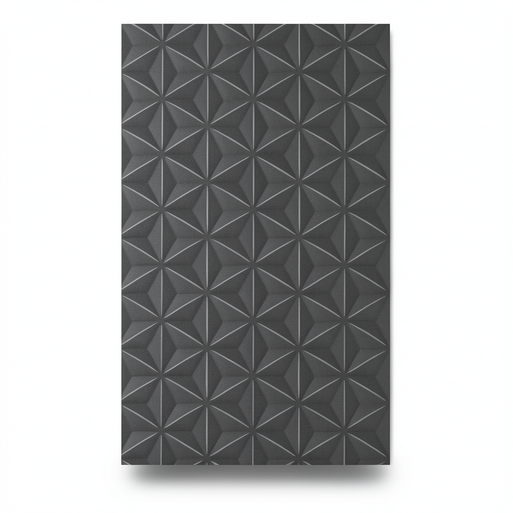 Dutch Modern Wall Covering 10m x 0.53m Dark Grey