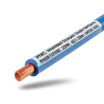سلك مفرد نحاس مجدول معزول PVC مساحة 120 مل، 450/750 فولت، أزرق | مجموعة كابلات الرياض