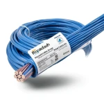 لفة سلك مفرد نحاس مجدول معزول PVC، مقاس 630mm2، 450/750 فولت، لون أزرق | مجموعة كابلات الرياض