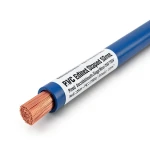 سلك مفرد نحاس مجدول عزل PVC، مساحة مقطع 35 ملم، 450/750 فولت، لون أزرق | مجموعة كابلات الرياض