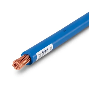 لفة سلك مفرد نحاس مجدول معزول PVC، مقاس 50 mm، 450/750 فولت، لون أزرق | مجموعة كابلات الرياض