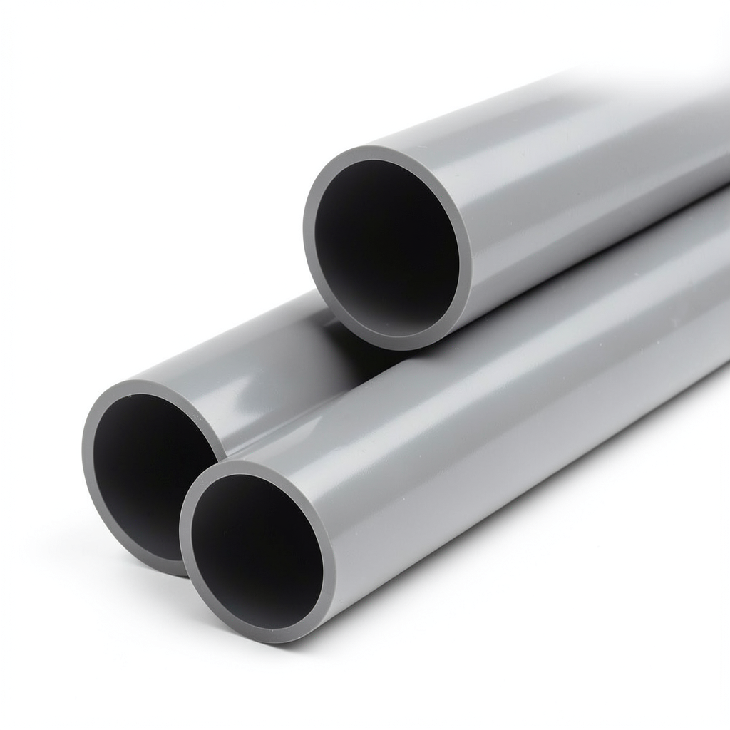 UPVC Pipe Aqtar Najd Class 3 Outside Diameter 160 mm Thickness 4.7 mm Gray Color