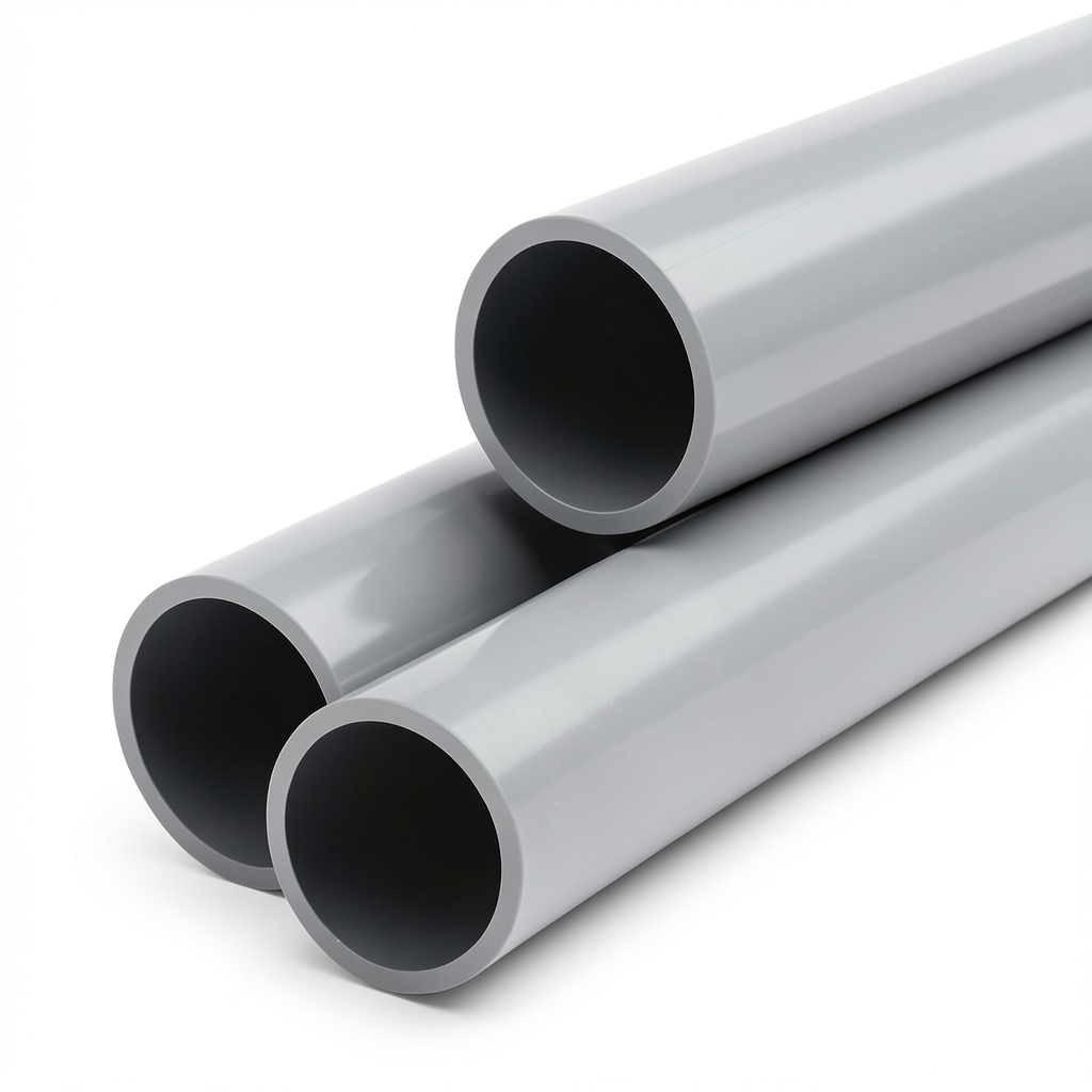 UPVC Pipe Aqtar Najd Class 4 Outside Diameter 63 mm Thickness 3 mm Gray