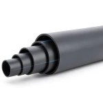 مواسير HDPE ضغط 3.2 بار PE 100 قطر خارجي 315 مم SDR 41 لون أسود