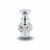 Chrome Concealed Valve Handle for Sanitary Systems