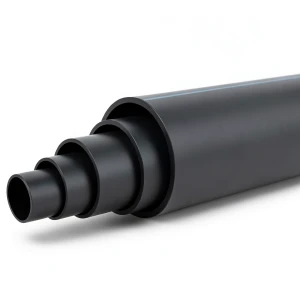 أنابيب HDPE ضغط اسمي 3.2 بار PE 100 قطر خارجي 355 مم SDR 41 لون أسود