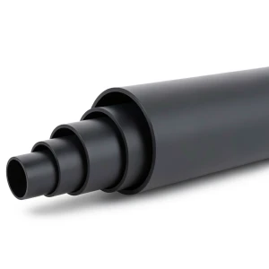 أنابيب بلاستيك HDPE ضغط اسمي 3.2 بار PE 100 قطر خارجي 560 مم SDR 41 لون أسود