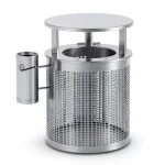 Outdoor Waste Bin SWB-160 with Side Ashtray