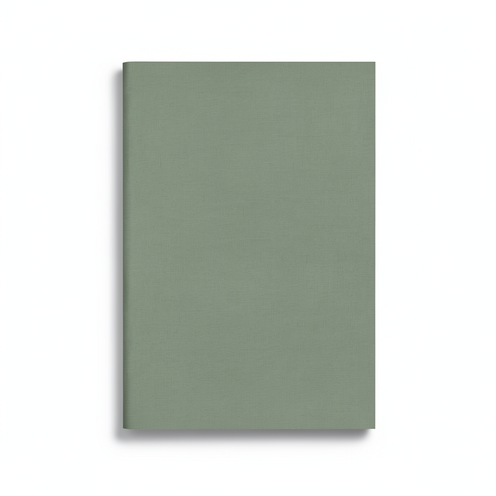 Italian Wallpaper Green Color Plain Design, Size 10mx1.06m, Model 72916