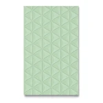 Dutch Modern Wall Decoration 10m x 0.53m, Green Color, Model 17363