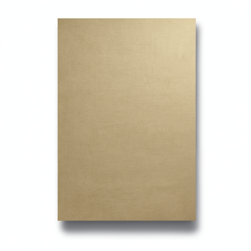 Italian Wallpaper Plain Design Size 10mx1.06m Gold Color, Model 72920