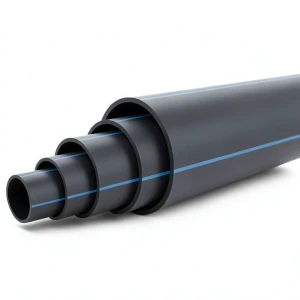 مواسير بلاستيك HDPE ضغط 3.2 بار PE 100 قطر خارجي 500 مم SDR 41 لون أسود