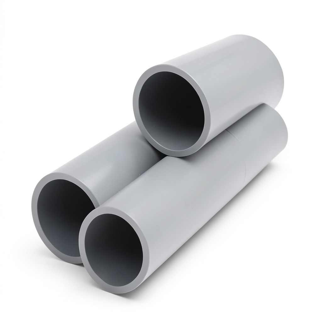 UPVC Pipe Aqtar Najd Class 3 Outside Diameter 160 mm Thickness 4.7 mm Gray Color