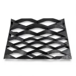 Hot Rolled Black Steel Expanded Metal Mesh Thickness 2.3 mm Width 2.44 m Length 7 m
