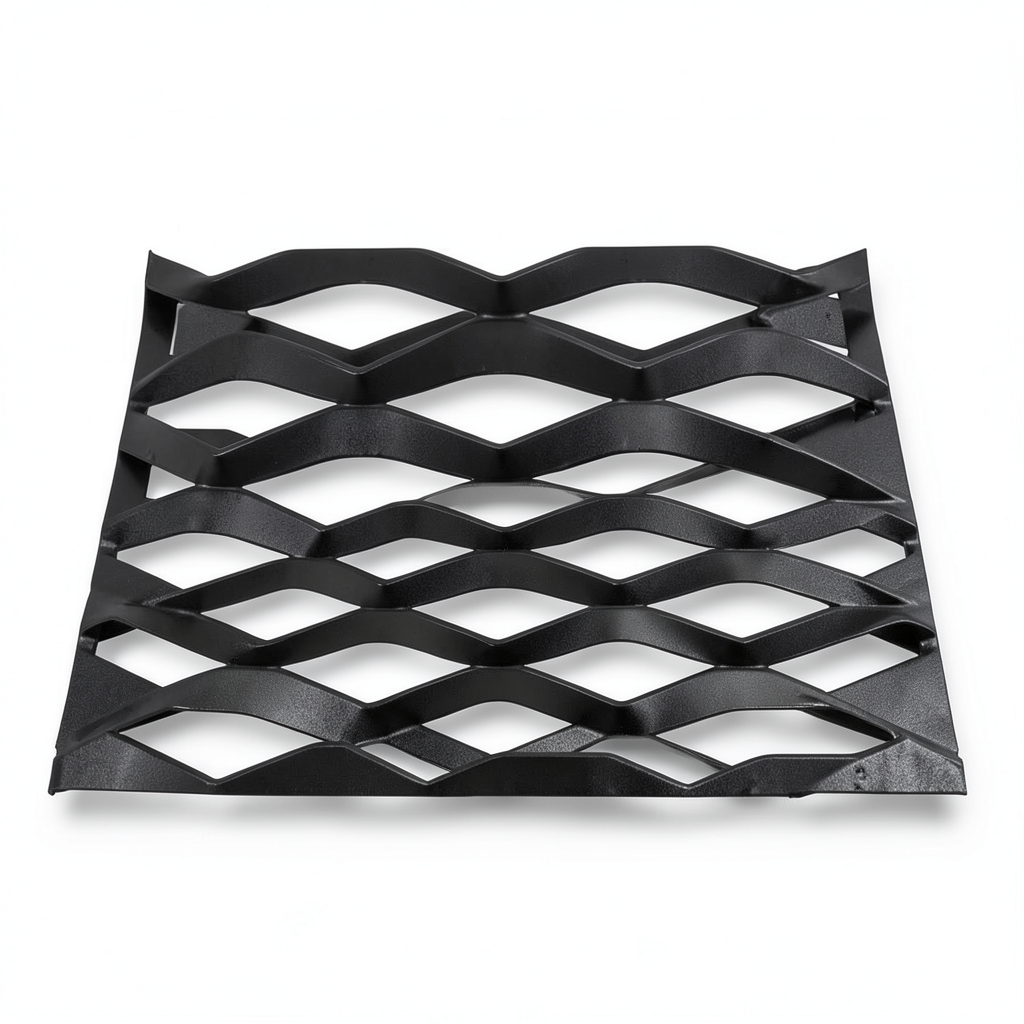 Hot Rolled Black Steel Expanded Metal Mesh Thickness 2.3 mm Width 2.44 m Length 7 m