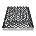 Hot Rolled Black Steel Expanded Metal Mesh Thickness 2.7 mm Width 2.44 m Length 3 m