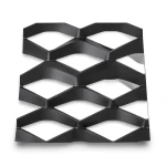Hot Rolled Black Steel Expanded Metal Mesh Thickness 2.7 mm Width 2.44 m Length 4 m