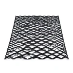 Hot Rolled Black Steel Expanded Metal Mesh Thickness 2.7 mm Width 2.44 m Length 3 m