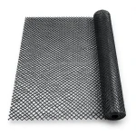 Hot Rolled Black Steel Expanded Metal Mesh 2.7 mm Thickness 5 m Length 2.44 m Width
