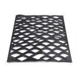 Hot Rolled Black Steel Expanded Metal Mesh Thickness 2.7 mm Width 2.44 m Length 7 m