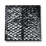 Hot Rolled Black Steel Expanded Metal Mesh Thickness 2.3 mm Width 2.44 m Length 7 m