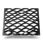 Hot Rolled Black Steel Expanded Metal Mesh Thickness 2.8 mm Width 2.44 meter Length 2 meter