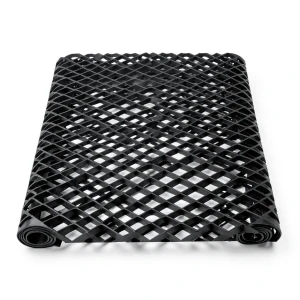 Mazyoon Hot Rolled Black Steel Expanded Metal Mesh 2.8mm Thickness 2.44m x 3m Bait Al Tatawor