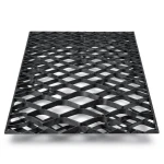 Hot Rolled Black Steel Expanded Metal Mesh Thickness 2.7 mm Width 2.44 m Length 4 m