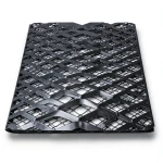 Hot Rolled Black Steel Expanded Metal Mesh 2.7 mm Thickness 5 m Length 2.44 m Width