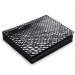 Mazyoon Hot Rolled Black Steel Expanded Metal Mesh 2.7mm Thickness 2.44m Width 6m Length by Bait Al Tatawor