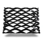 Hot Rolled Black Steel Expanded Metal Mesh Thickness 3 mm Width 2.44 m Length 1 m