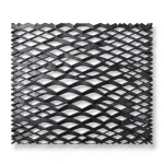 Hot Rolled Black Steel Expanded Metal Mesh Thickness 3 mm Width 2.44 m Length 1 m