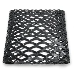 Hot Rolled Black Steel Expanded Metal Mesh Thickness 2.8 mm Width 2.44 meter Length 2 meter