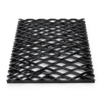 Mazyoon Hot Rolled Black Steel Expanded Metal Mesh 2.8mm Thickness 2.44m x 3m Bait Al Tatawor