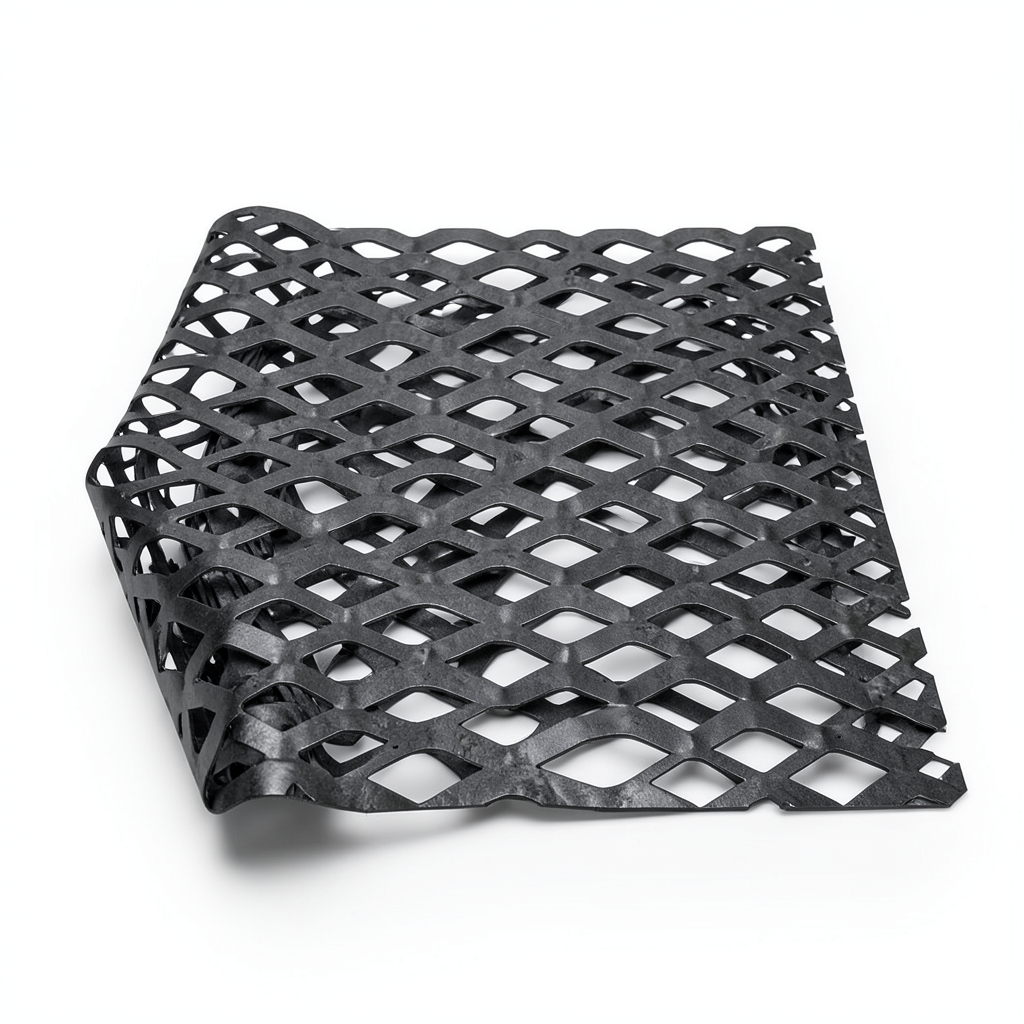 Hot Rolled Black Steel Expanded Metal Mesh Thickness 3 mm Width 2.44 m Length 3 m