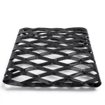 Hot Rolled Black Steel Expanded Metal Mesh Thickness 3 mm Width 2.44 m Length 4 m