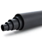 أنابيب بلاستيك HDPE ضغط اسمي 3.2 بار PE 100 قطر خارجي 560 مم SDR 41 لون أسود