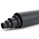 مواسير بلاستيك HDPE ضغط 4 بار PE 100 قطر 280 مم SDR 33 لون أسود