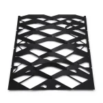Hot Rolled Black Steel Expanded Metal Mesh Thickness 2.8 mm Width 2.44 m Length 6 m