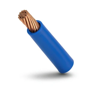 2.5mm Stranded Electric Wire 450/750 Volts Copper Conductor PVC Insulated Blue