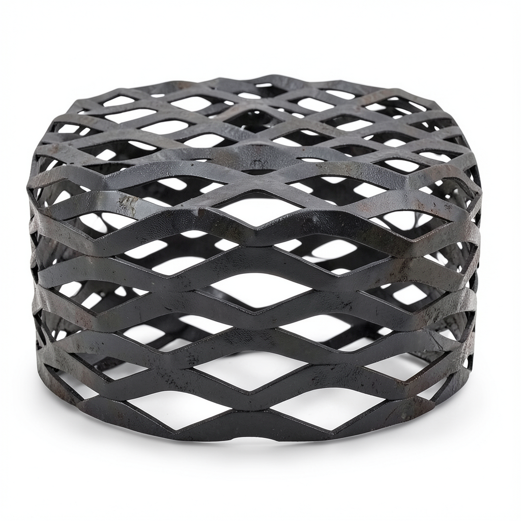 Hot Rolled Black Steel Expanded Metal Mesh Thickness 3 mm Width 2.44 m Length 1 m