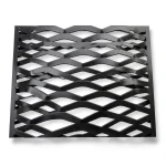 Hot Rolled Black Steel Expanded Metal Mesh Thickness 3 mm Width 2.44 m Length 3 m