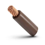 1.5mm Stranded Copper Wire 450/750V PVC Insulation Brown