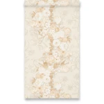 Dutch Floral Wallpaper 10m x 0.53m Pale Beige, Model 17796