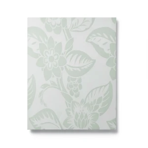 Floral Wall Covering Pale Green 10m x 1.06m, Model 700042
